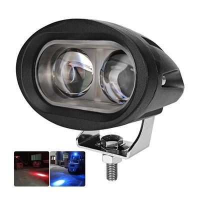 ضوء النقطة الزرقاء الوقائية للماء 10W LED أزرق بقعة ضوء 10V - 80V مع غطاء الألومنيوم المسالك