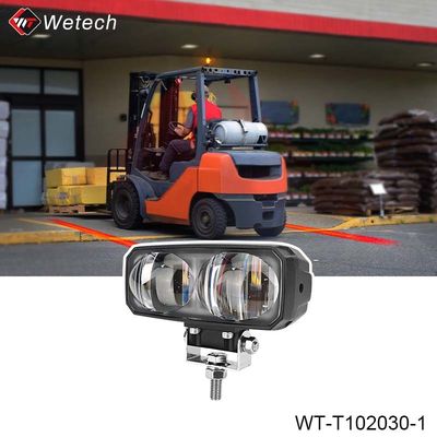 ضوء المنطقة الحمراء 30W LED Forklift أضواء مضادة للماء