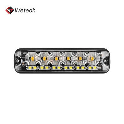 18W شاحنة مصباح ستروب عالية الوضوح LED الشباك مصابيح ستروب IP67 مواد العدسة الكمبيوتر