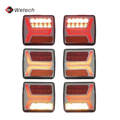مجموعة إضاءة مقطورة مخصصة 4.2 فولت مصابيح الذيل المغناطيسية للمقطورة