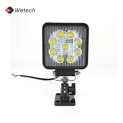 DC 12V 24V 27W جرار شاحنة LED ضوء عمل ضوء أمام LED