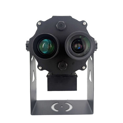 AI Gobo Light Projector IP65 Waterproof with 12000lm Luminous Flux for Outdoor Safety Applications
