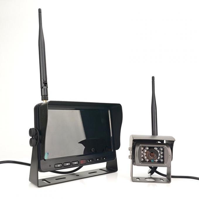 رافعة شوكية Strong Magnetic Camera System رافعة شوكية Camera with Laser Line 1080P 2 Split Rear View Monitor System