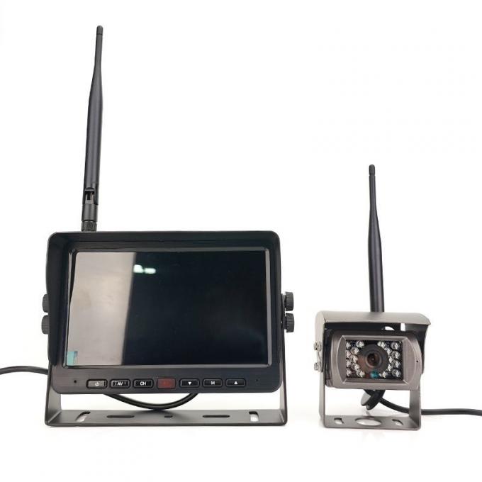 رافعة شوكية Strong Magnetic Camera System رافعة شوكية Camera with Laser Line 1080P 2 Split Rear View Monitor System
