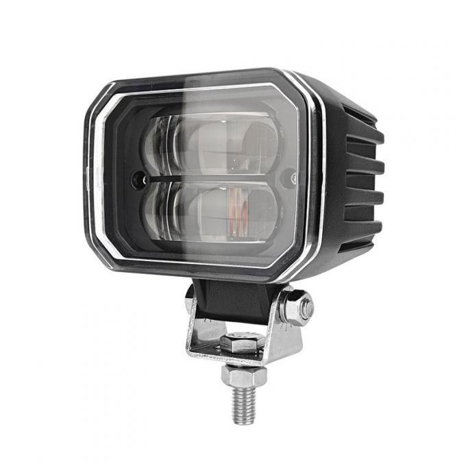 10-80V Wide Voltage 30W Safety Warning ضوء رافعة شوكية ضوء