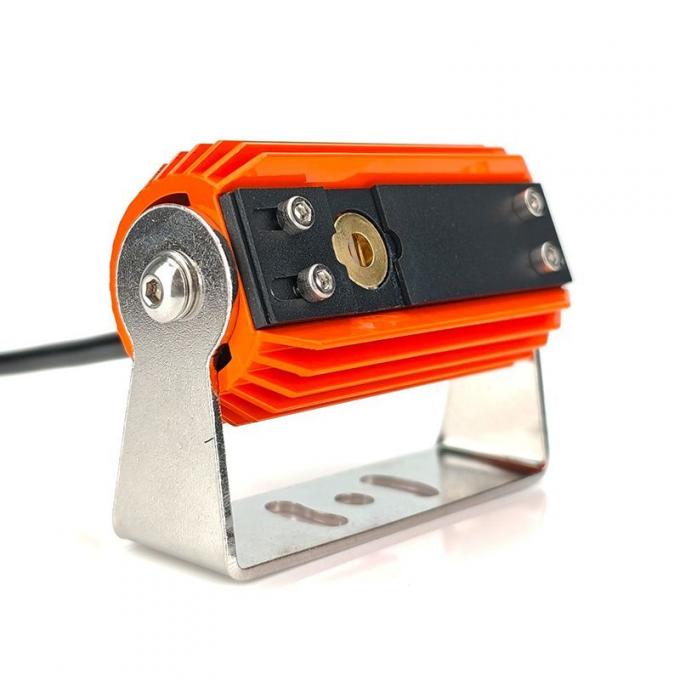 Highly Durable IP67 9-80VDC Red Green أزرق رافعة شوكية Line Laser Side Mounted Warning Safety Zone ضوء