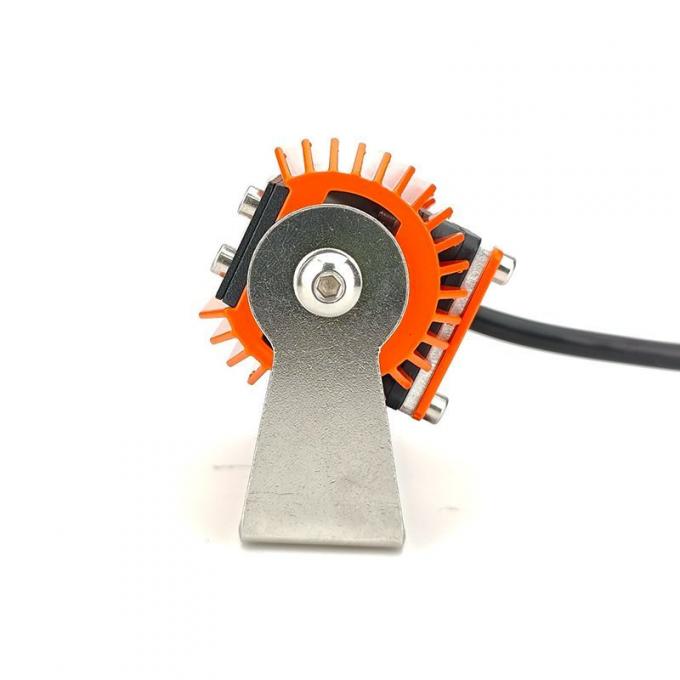 Highly Durable IP67 9-80VDC Red Green أزرق رافعة شوكية Line Laser Side Mounted Warning Safety Zone ضوء
