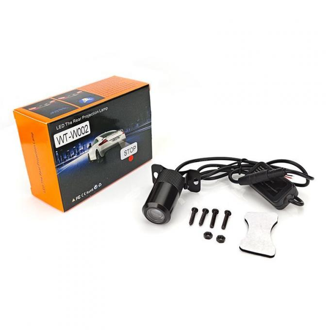 3W Mini Car Rear Projector ضوء Safety Warning ضوء