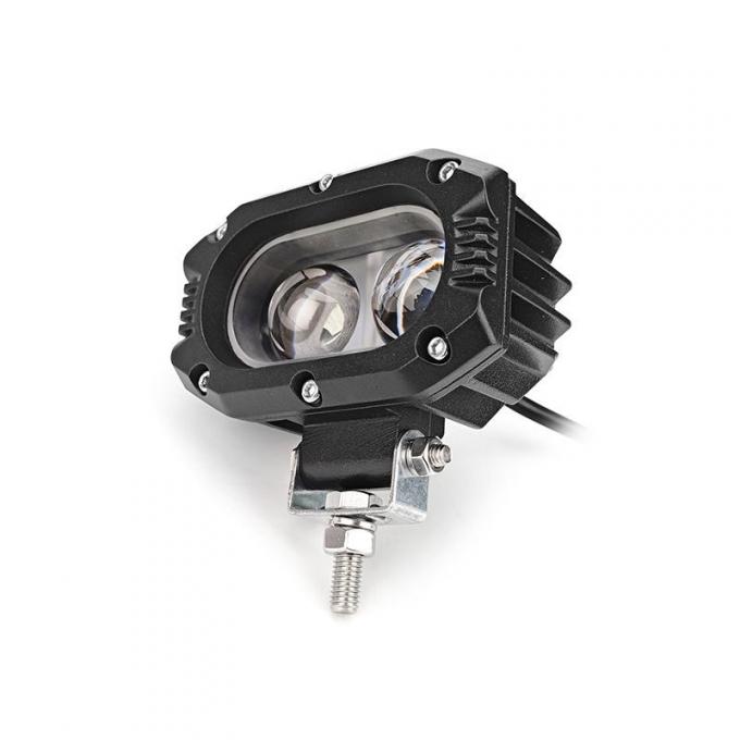 Hot Sell 10W Chromed LED أزرق رافعة شوكية بقعة Safety ضوء