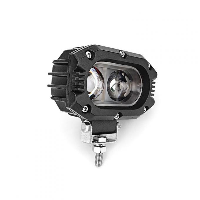 Hot Sell 10W Chromed LED أزرق رافعة شوكية بقعة Safety ضوء
