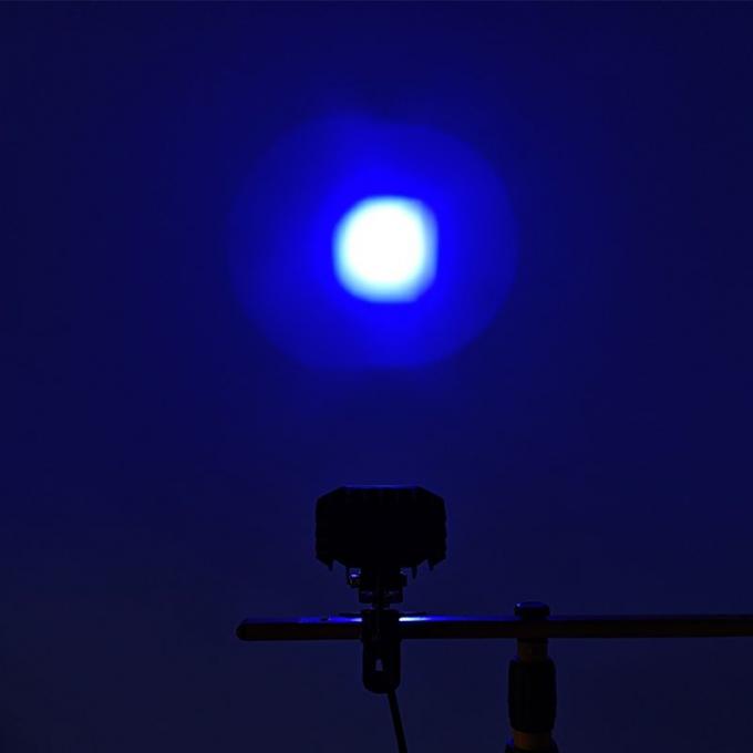 Hot Sell 10W Chromed LED أزرق رافعة شوكية بقعة Safety ضوء