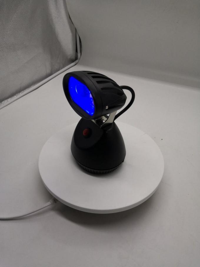 Rechargeable 10W LED رافعة شوكية أزرق بقعة Warning ضوء Factory