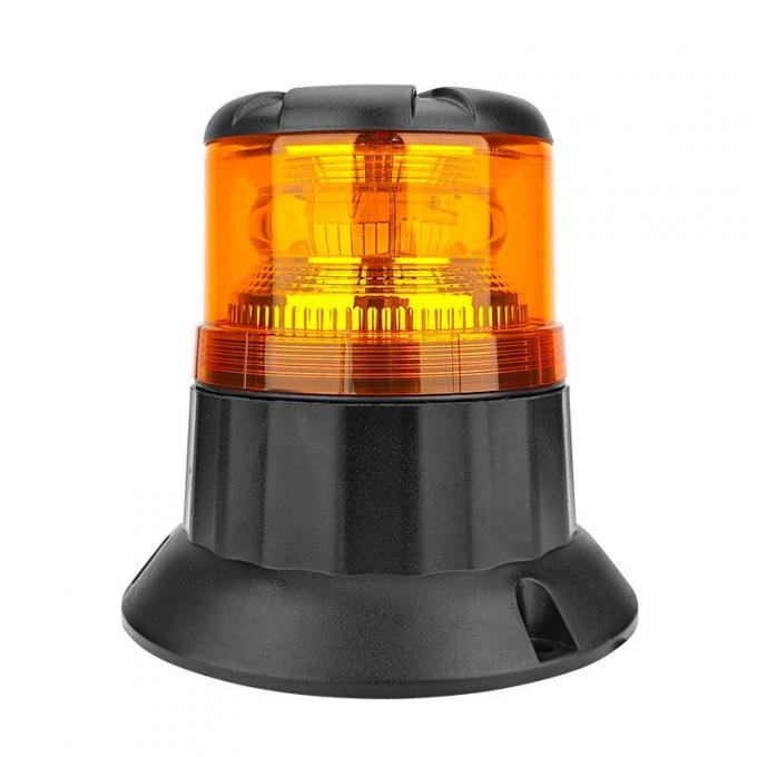 Compact LED Warning ضوء with Magnetic Mount Universal for Engineering Vehicles
