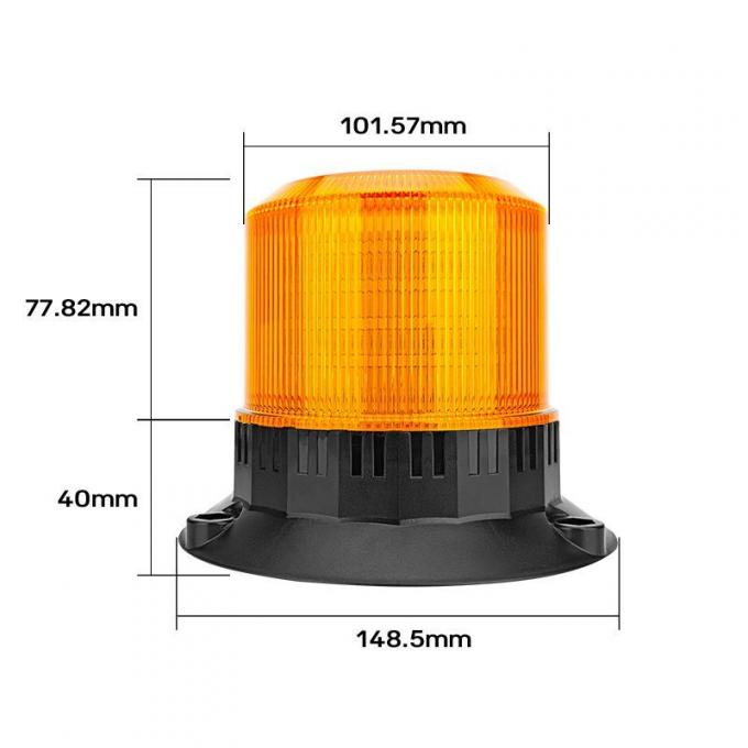 DC AC LED Strobe Warning ضوء R10 R65 Certified