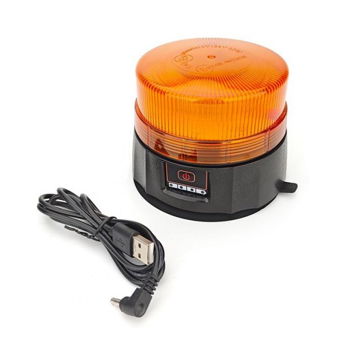 ECE R65 R10 LED Rechargeable Flashing ضوء Warning ضوء Strobe Beacon ضوء