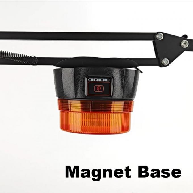 ECE R65 R10 LED Rechargeable Flashing ضوء Warning ضوء Strobe Beacon ضوء
