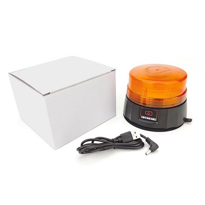 ECE R65 R10 LED Rechargeable Flashing ضوء Warning ضوء Strobe Beacon ضوء