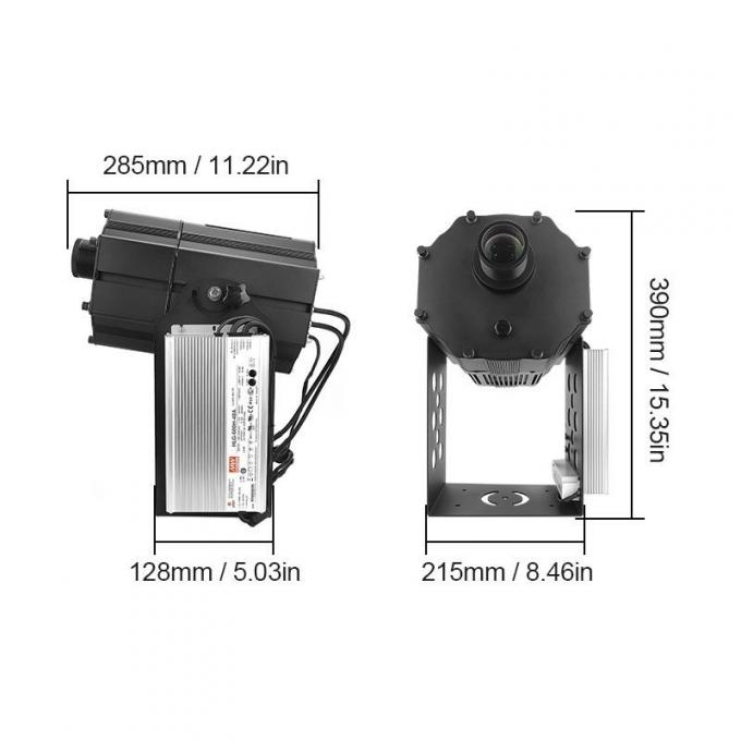 600W LED Advertising Sign Logo Projector ضوء IP65