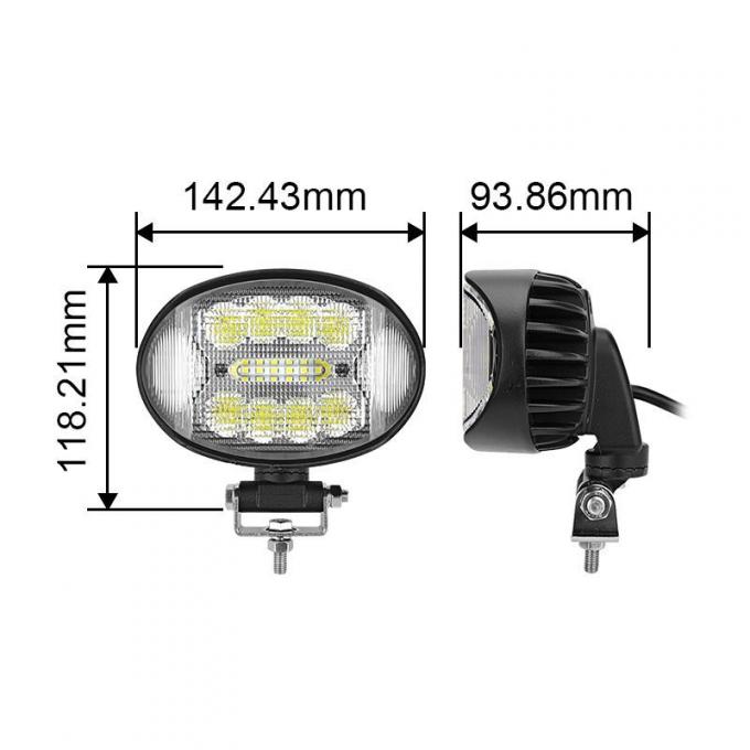 Waterproof IP67 42W Adjustable Rotary Base Truck Tractor Headضوء LED Working ضوء