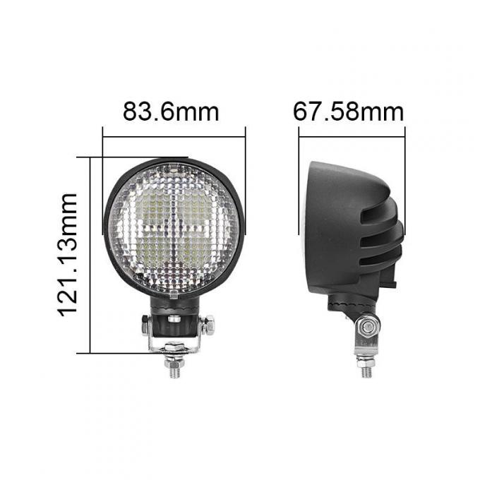 Flood Beam Headضوءs Rotating Base Tractor Truck LED Work ضوء