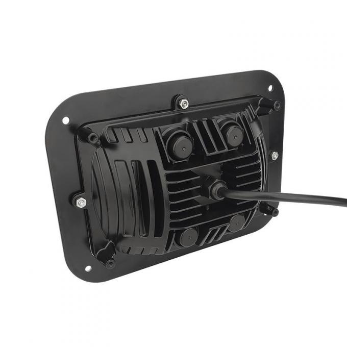 Waterproof Tractor Truck 60W Flood Beam Headضوء LED Work ضوء