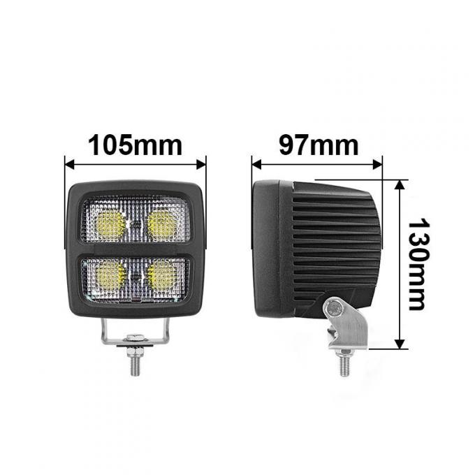 40W Square 9V 80V for Heavy Duty Engineering Vehicles off Road Truck Trailer ضوء