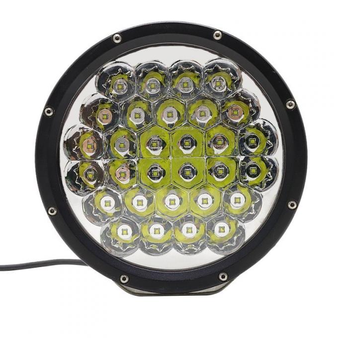 7 Inch LED Driving ضوءs Round 128W على الطرق الوعرة ضوء Fog ضوءs Driving ضوءs for Jeep