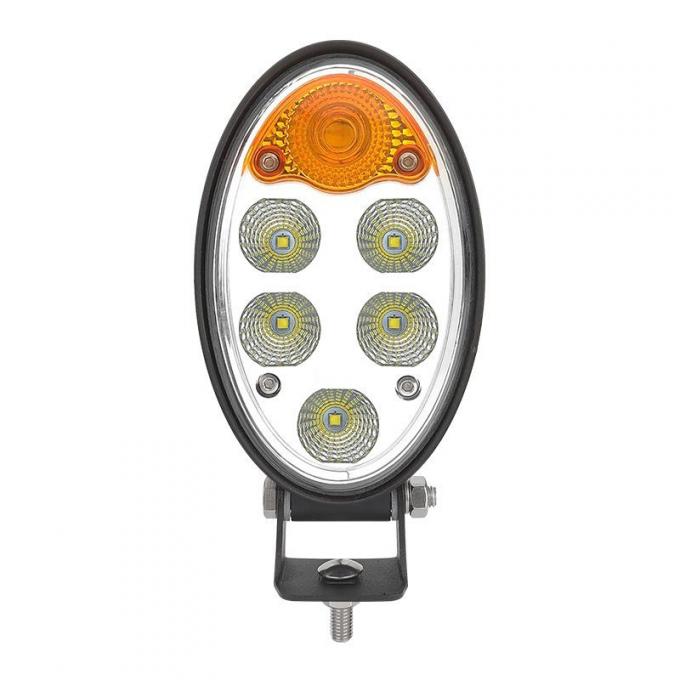 رافعة شوكية Tractor 36W Universal LED Headضوء Turn Signal Oval LED Working ضوء