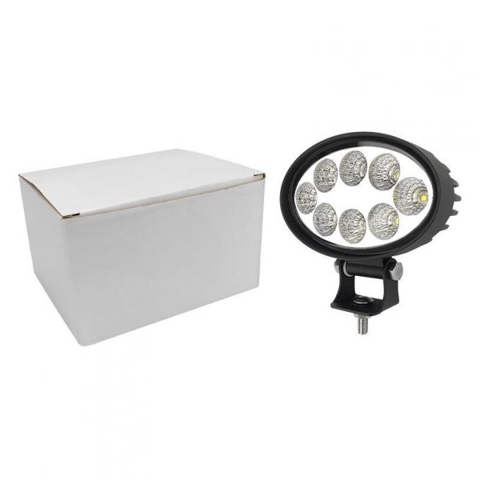 Oval LED Work ضوء 24W 12V 24V DC Waterproof Universal Flooding/بقعةضوء