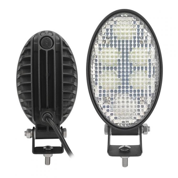 30W Oval رافعة شوكية Agriculture Tractor Oval LED Work ضوء
