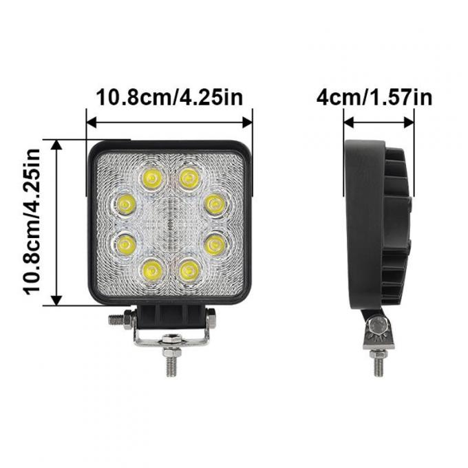 Waterproof 12V 24V DC 24W LED Working ضوء Flood Beam