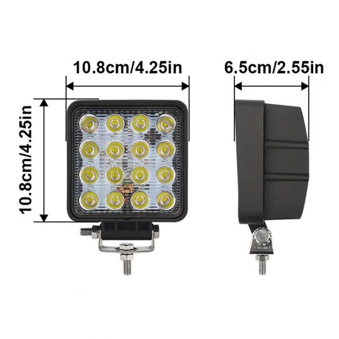 48W Tractor رافعة شوكية Truck Floodضوء LED Working ضوء
