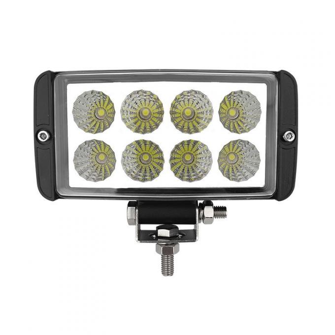 LED Working ضوء 24W Flood Beam 12-24V DC على الطرق الوعرة Trucks Tractor