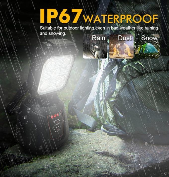 LED Handle Emergency ضوء Rechargeable ضوء High Brightness ضوءing for Factory Warehouse Outdoor Waterproof