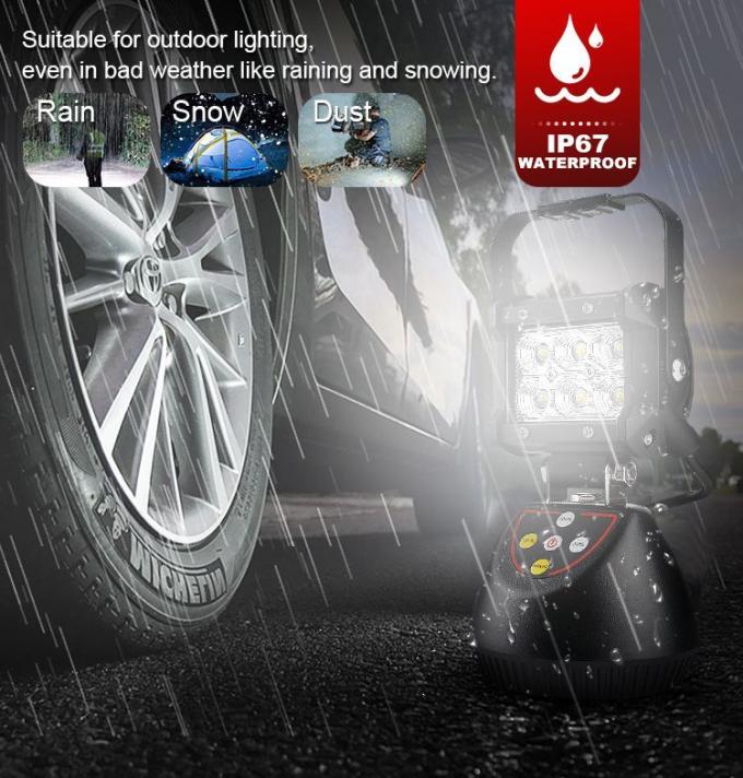 Flashضوء Portable Rechargeable Camping ضوء Emergency Outdoor LED Searchضوء