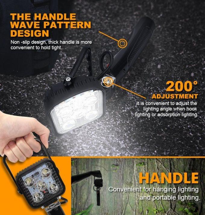 Tactical Flashضوء Camping Search ضوء Emergency ضوء Portable LED Flashضوء Flashضوء LED
