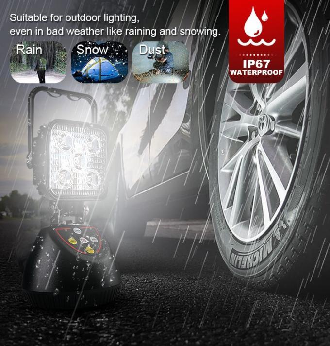 15W Portable Outdoor ضوءing Multifunctional 4 Modes Rechargeable LED Camping Lantern ضوء