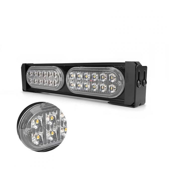 COB LED Strobe ضوء Flashing Mode Magnet Base Car Traffic Emergency ضوء Bar Danger Warning Flash White