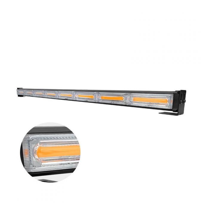 Amber White Red أزرق 12W COB LED Dual Side Hazard Warning Strobe Emergency ضوء Bar
