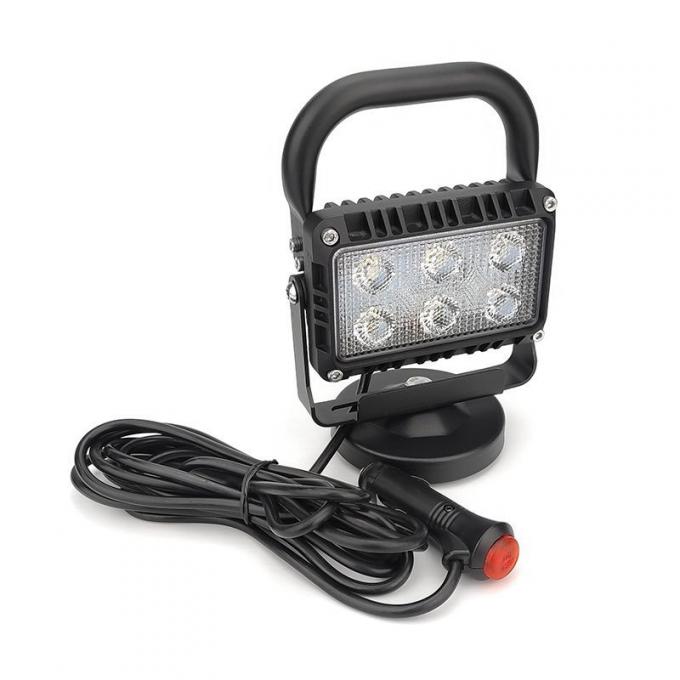 18W LED Work ضوء IP67 with Handheld & Cigarette ضوءer Plug China
