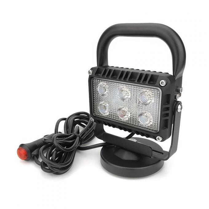 18W LED Work ضوء IP67 with Handheld & Cigarette ضوءer Plug China