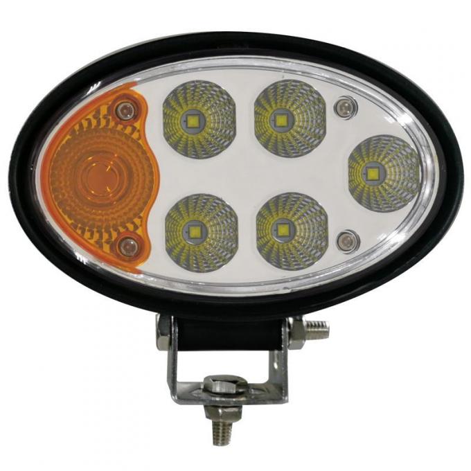 5.6 Inch 36W Oval LED Tractor Work ضوء with Turnal Signal