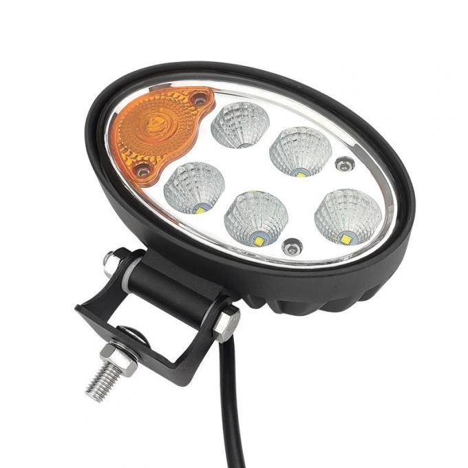 5.6 Inch 36W Oval LED Tractor Work ضوء with Turnal Signal
