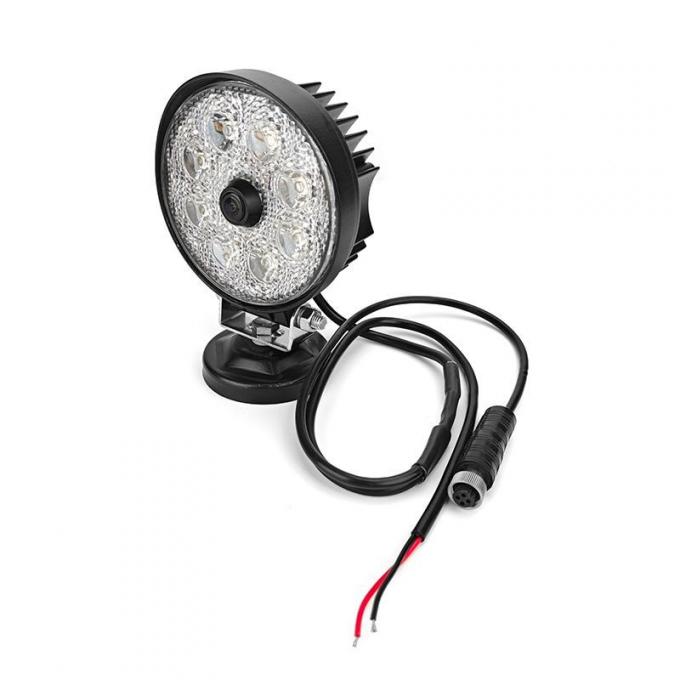 LED Work ضوء with HD Camera Waterproof 10-36V