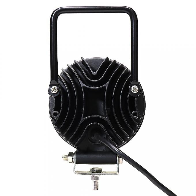 4 Inch 27W Round Portable LED Work ضوء بقعة Magnetic Base 12V 24V