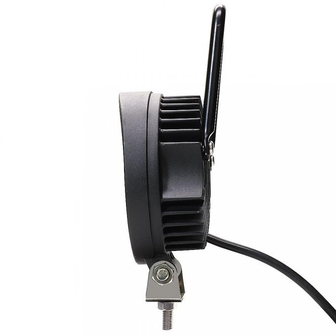 4 Inch 27W Round Portable LED Work ضوء بقعة Magnetic Base 12V 24V