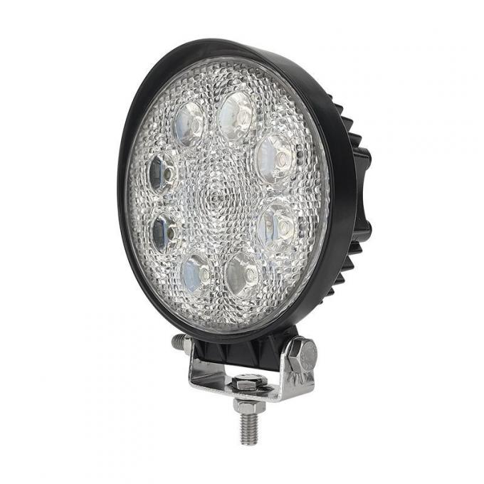 رافعة شوكية LED Round Auxiliary ضوء 24W Waterproof LED Working ضوء رافعة شوكية ضوء