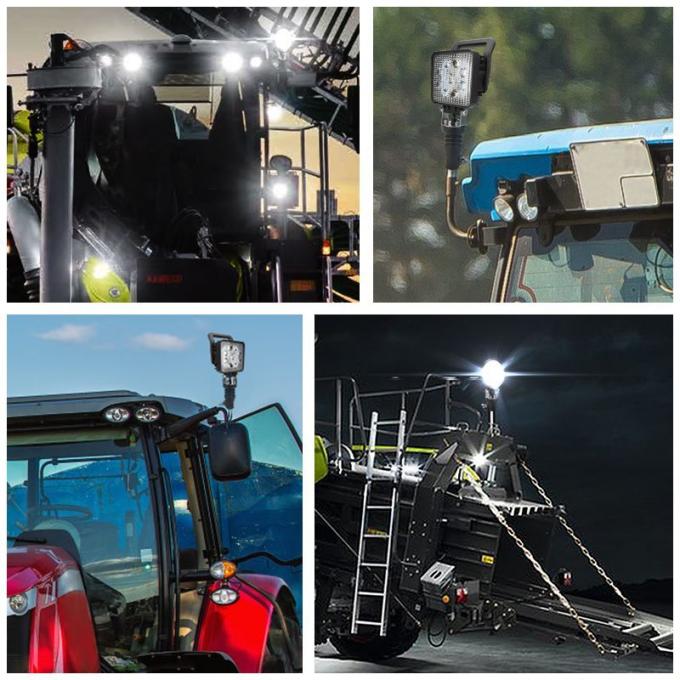 LED Working ضوء with Handle DIN Pole Flood Beam with on-off Switch Work ضوء 10-36V