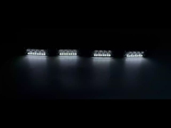 WT-10912 12V - 24V أضواء تحذيرية ستروب LED IP67 ضوء ستروب وامض جانبي للمركبة