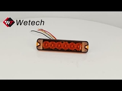 WT-10918 IP67 شاحنة ستروب LED الضوء 18W LED مصابيح الطوارئ للسيارات مع نمط وظيفة المضيئة